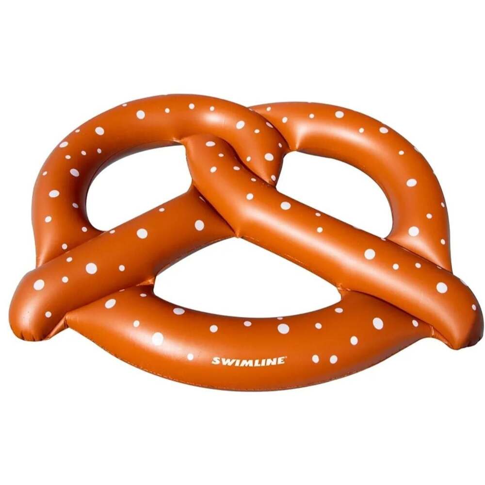 Swimline Giant Pretzel Inflatable Pool Float,New,No Box